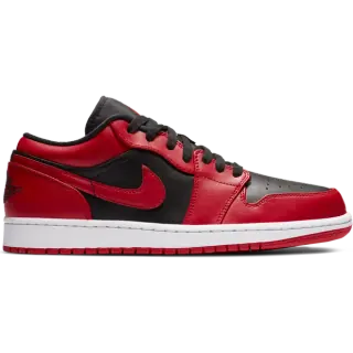Jordan 1 Low Uomo - Sneakers Rosso