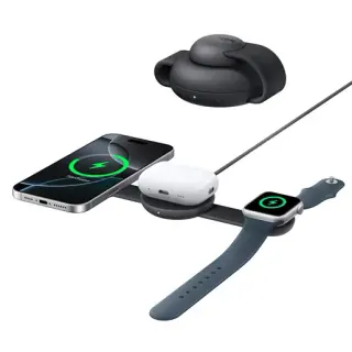 Caricatore MagSafe Anker MagGo Foldable 3-in-1