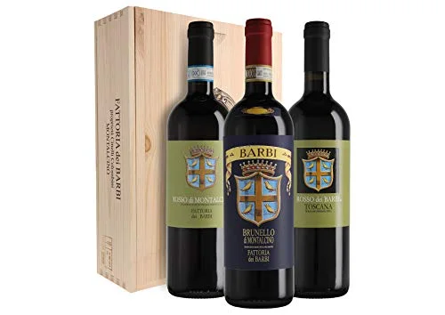 Cassetta da 3 bottiglie Fattoria dei Barbi