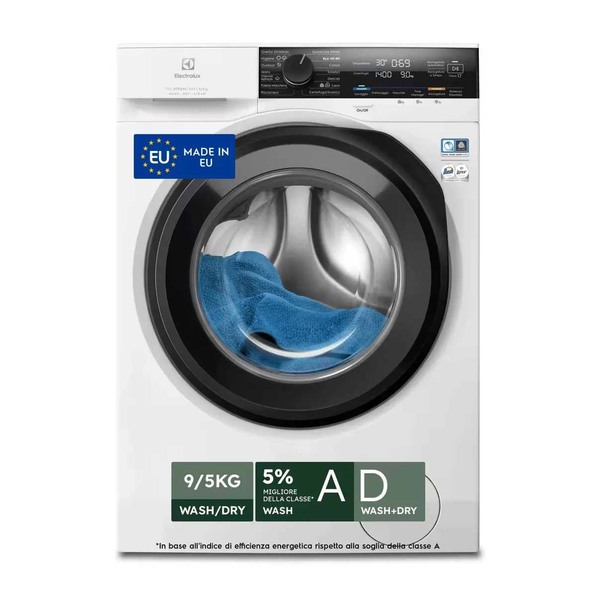 Electrolux Lavasciuga 700 SteamCare EW7W495G - vista 4