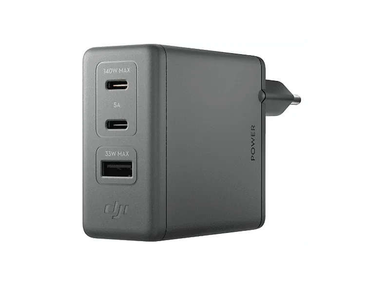 Caricabatterie DJI POWER 140W GaN Charging Combo