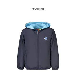 North Sails Giubbotto Maniche Lunghe Unisex Blu Stampa Logo