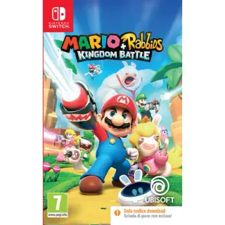 Mario + Rabbids Kingdom Battle Code in Box