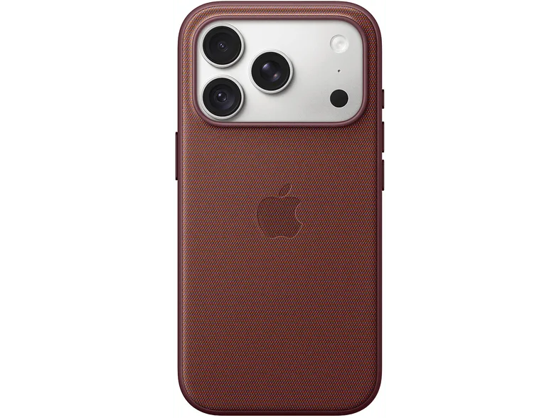 APPLE Custodia MagSafe in tessuto TechWoven per iPhone 18 Pro - Borgogna