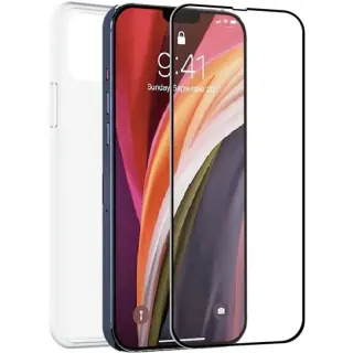 Custodia Muvit for Change per Apple iPhone 14 Plus con protezione in vetro temperato
