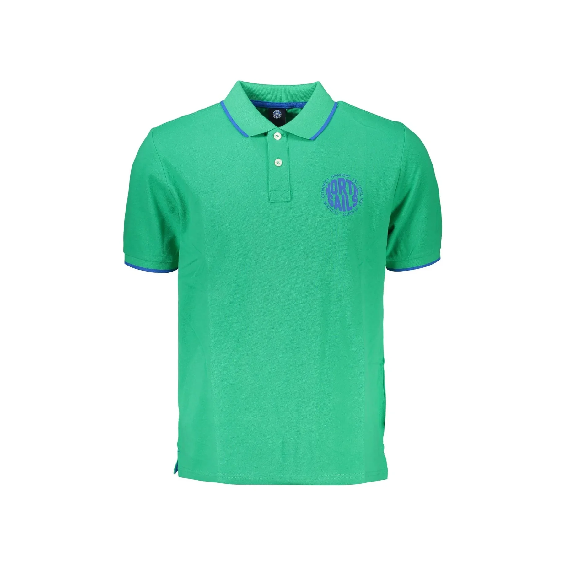 North Sails Polo Maniche Corte Uomo Stampa