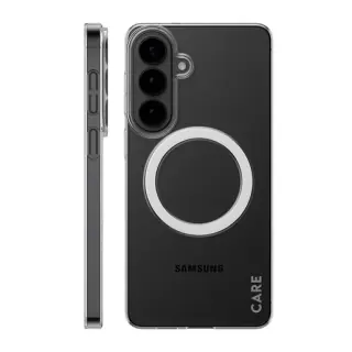PanzerGlass CARE™ by SLIM Cover Trasparente con Qi per Samsung Galaxy S26+