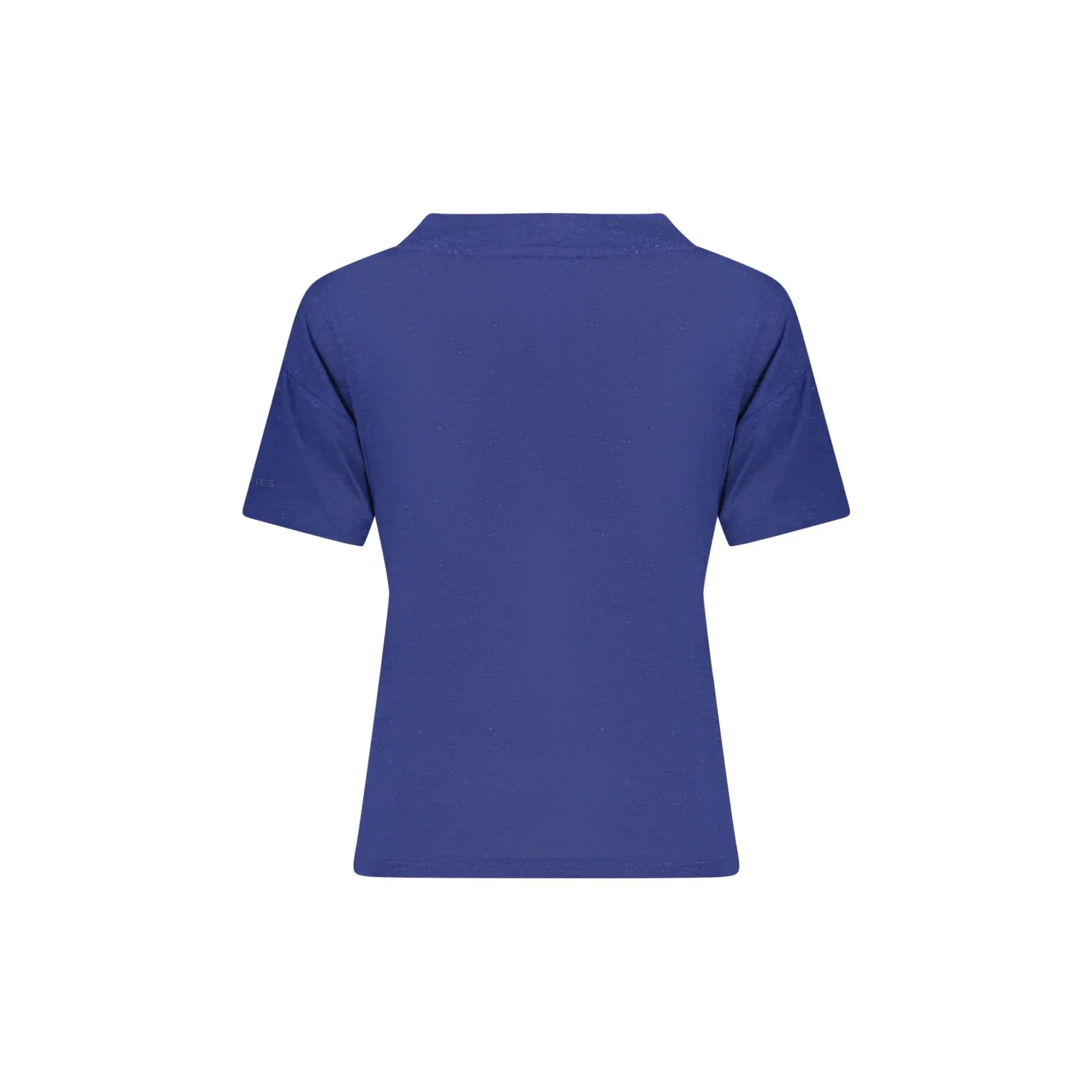 T-Shirt Maniche Corte Donna Blu con Logo