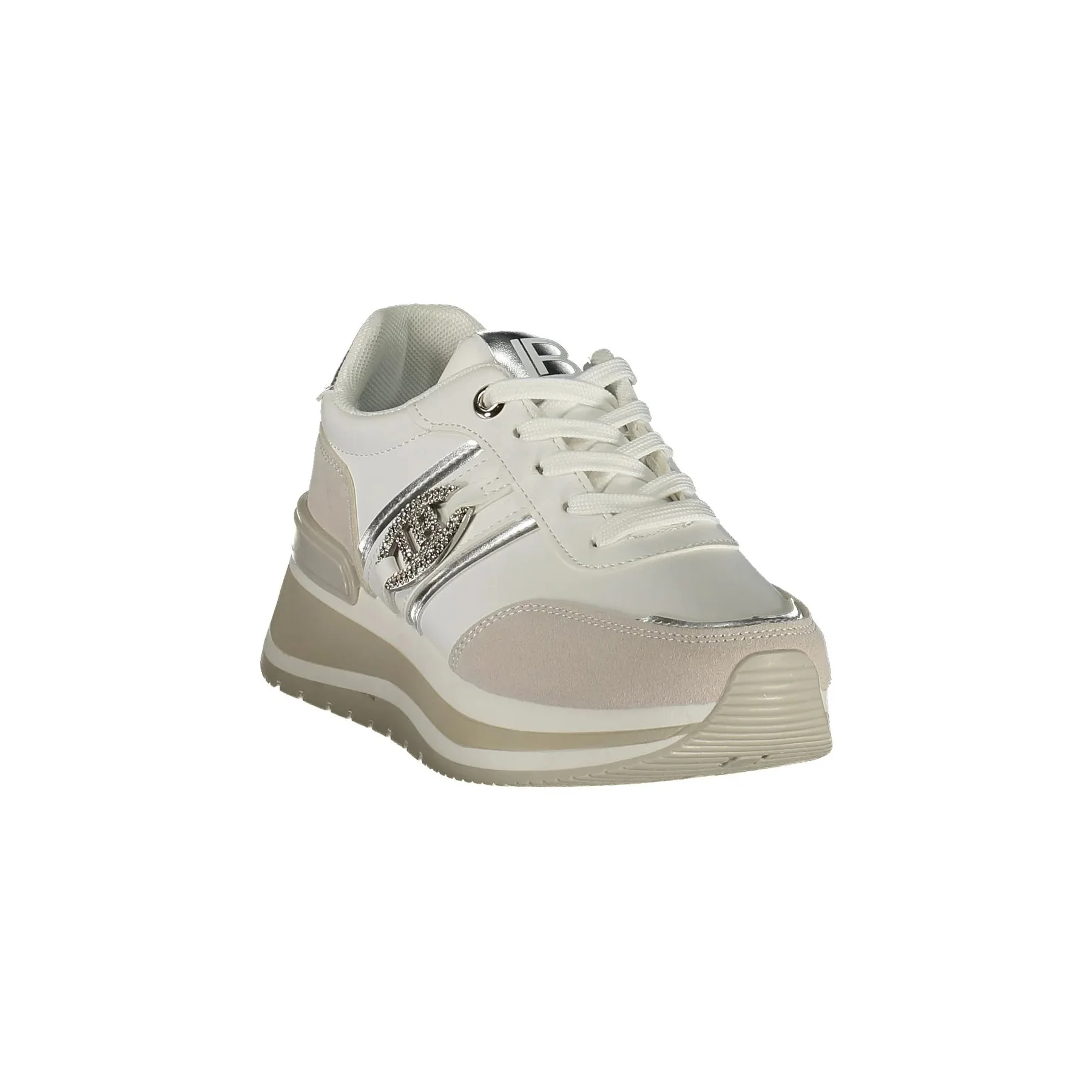 Laura Biagiotti Sneakers Donna Bianche con Dettagli a Contrasto