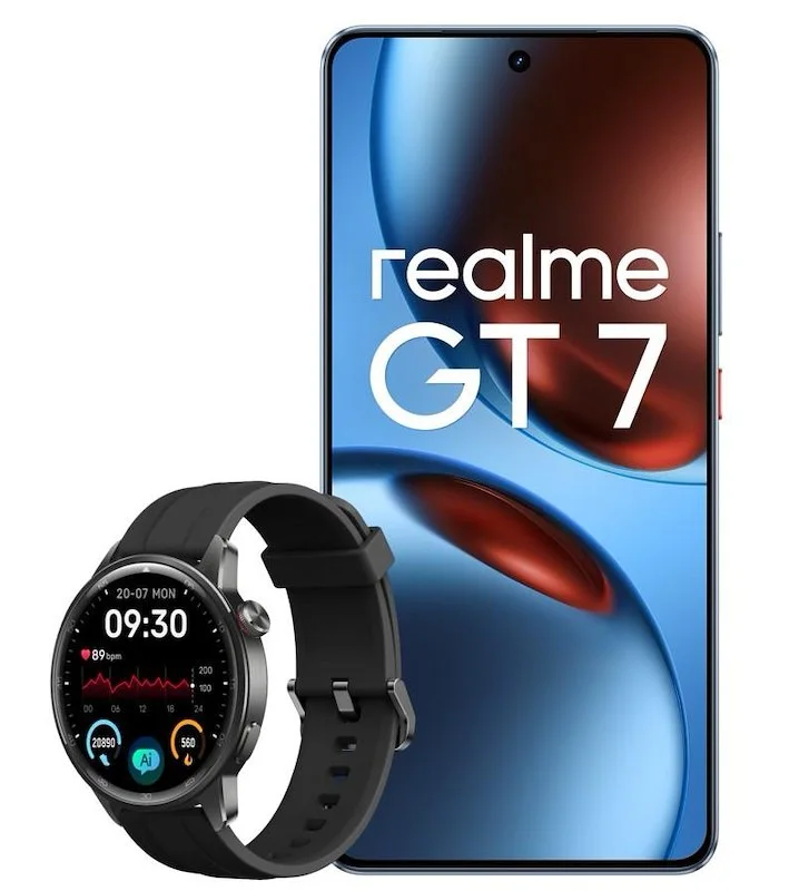 Realme GT7 Bundle con Smartwatch S2