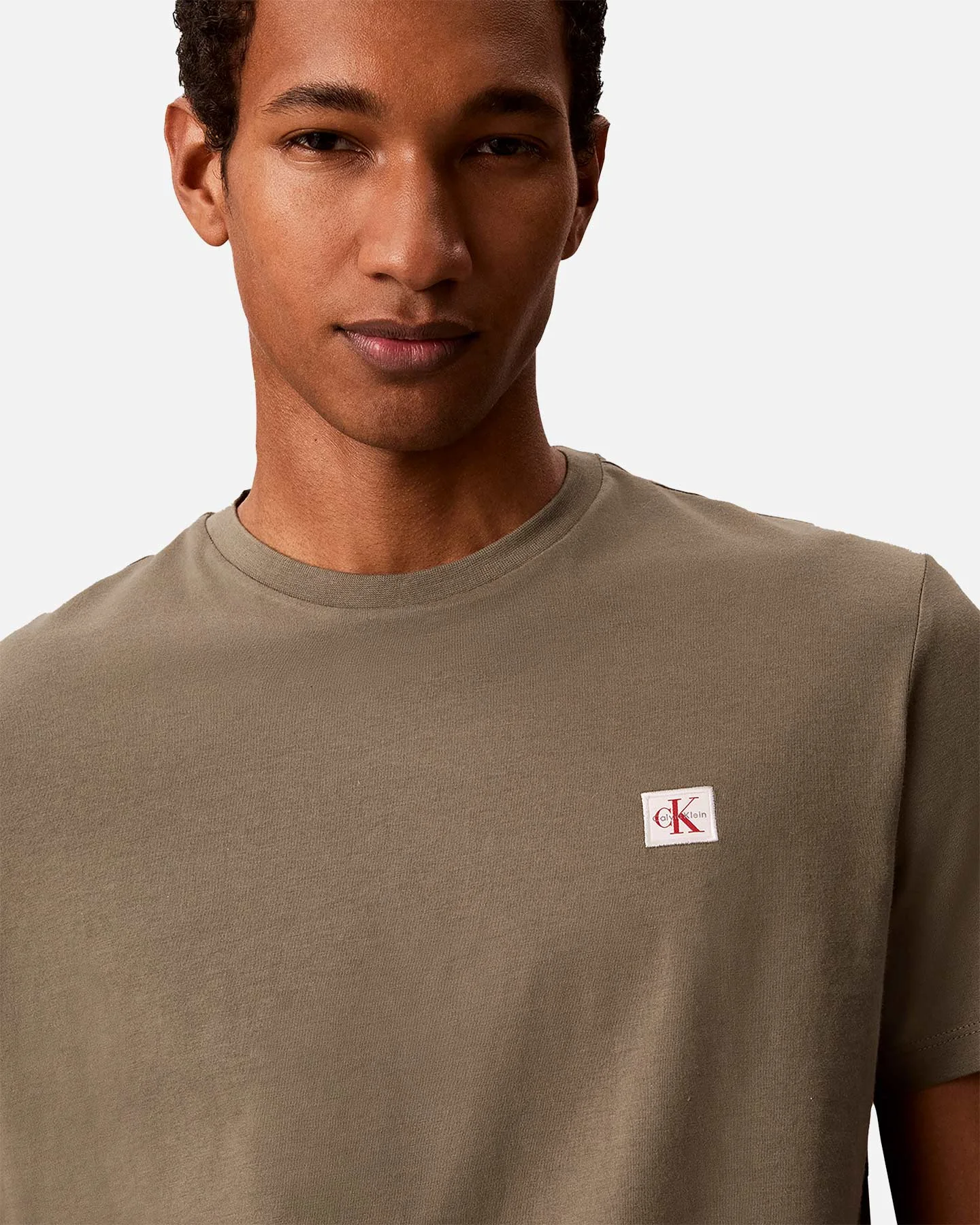 Calvin Klein T-Shirt Maniche Corte Uomo con Logo - vista 6