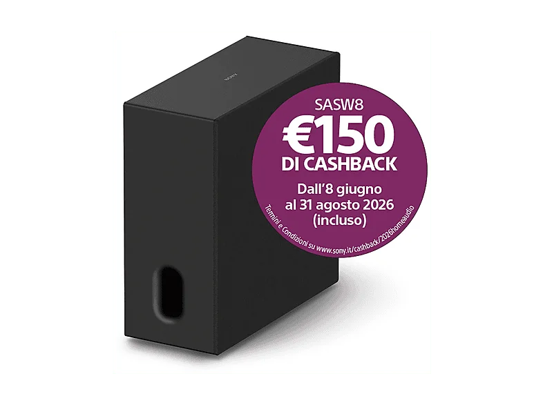 Subwoofer Sony Bravia Theatre Sub 8 SASW8 - vista 2
