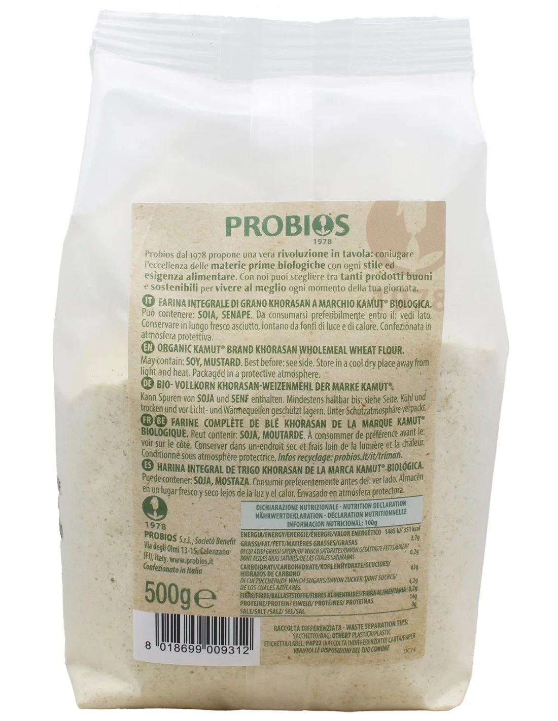 Farina di grano kamut® integrale - vista 2