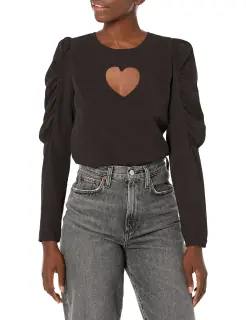 Desigual Camicia Maniche Lunghe Donna Dettagli a Contrasto