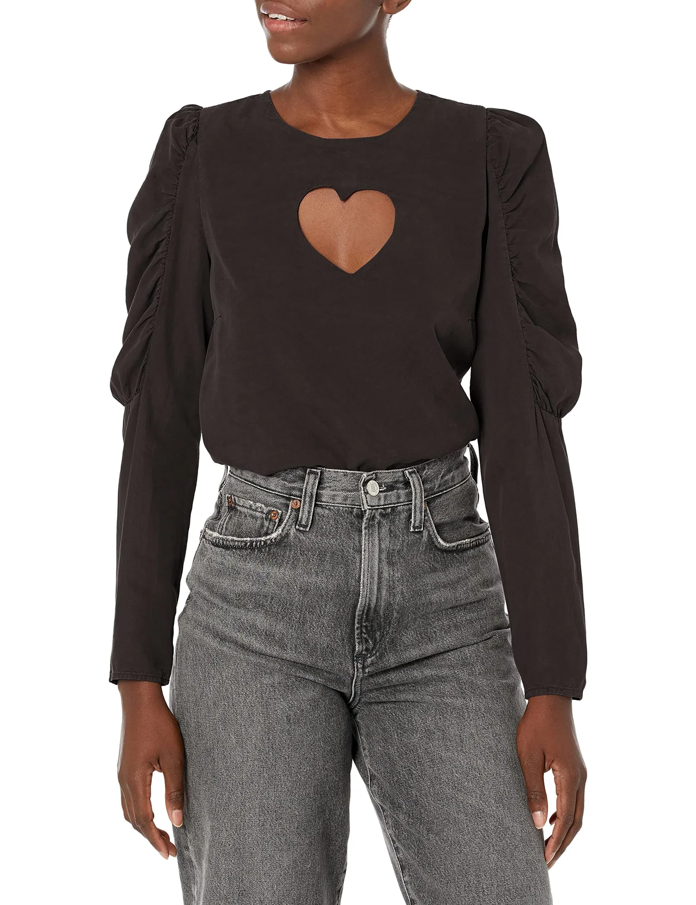 Desigual Camicia Maniche Lunghe Donna Dettagli a Contrasto