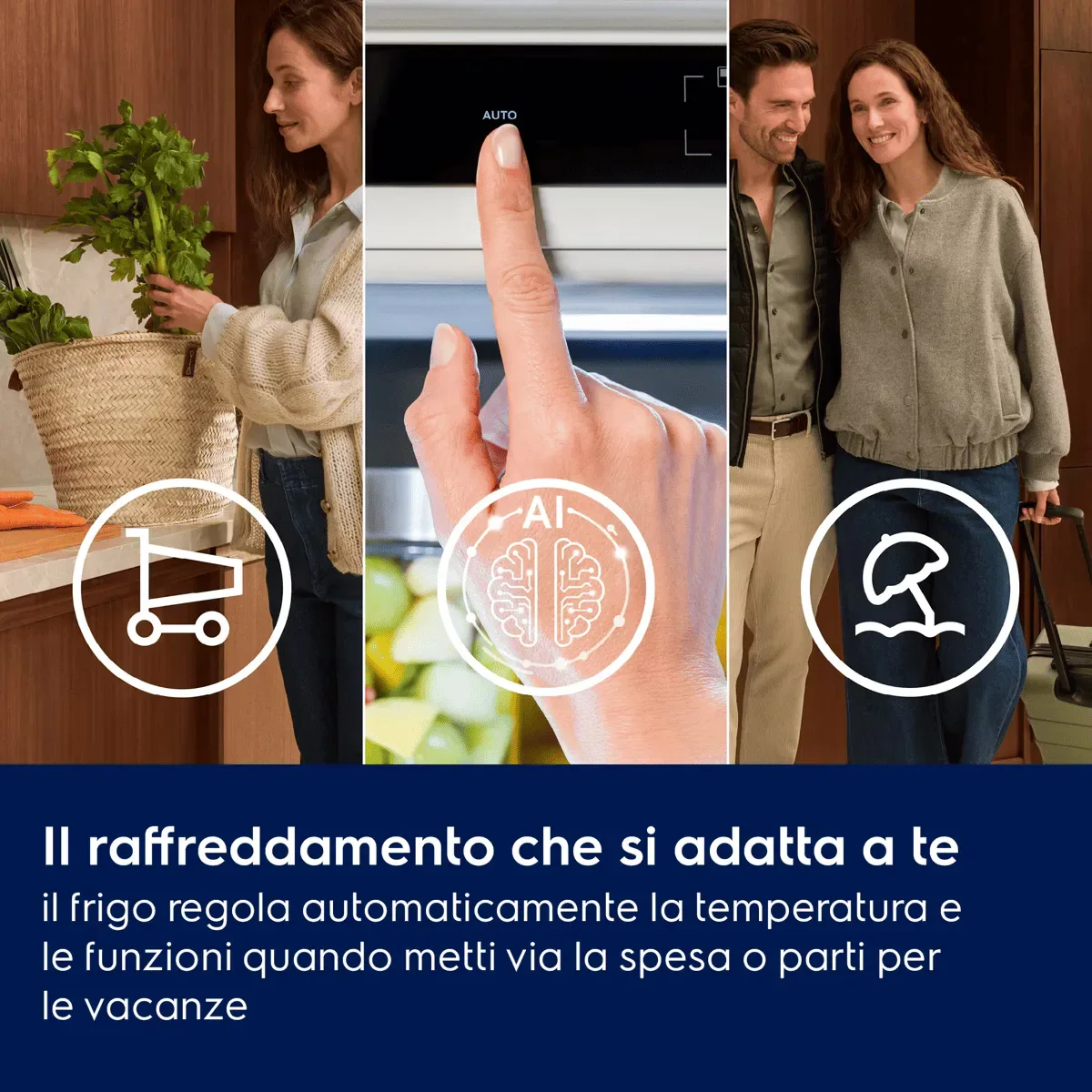 Electrolux Frigocongelatore ad incasso Serie 800 AI CoolAssist - vista 5