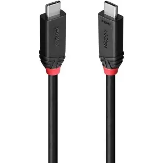 Cavo USB4 Gen 3x2 1 m USB C maschio-USB C maschio 40 Gbps nero