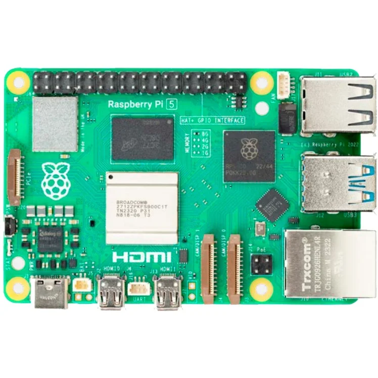 Raspberry Pi 5 2GB Scheda Madre - vista 2