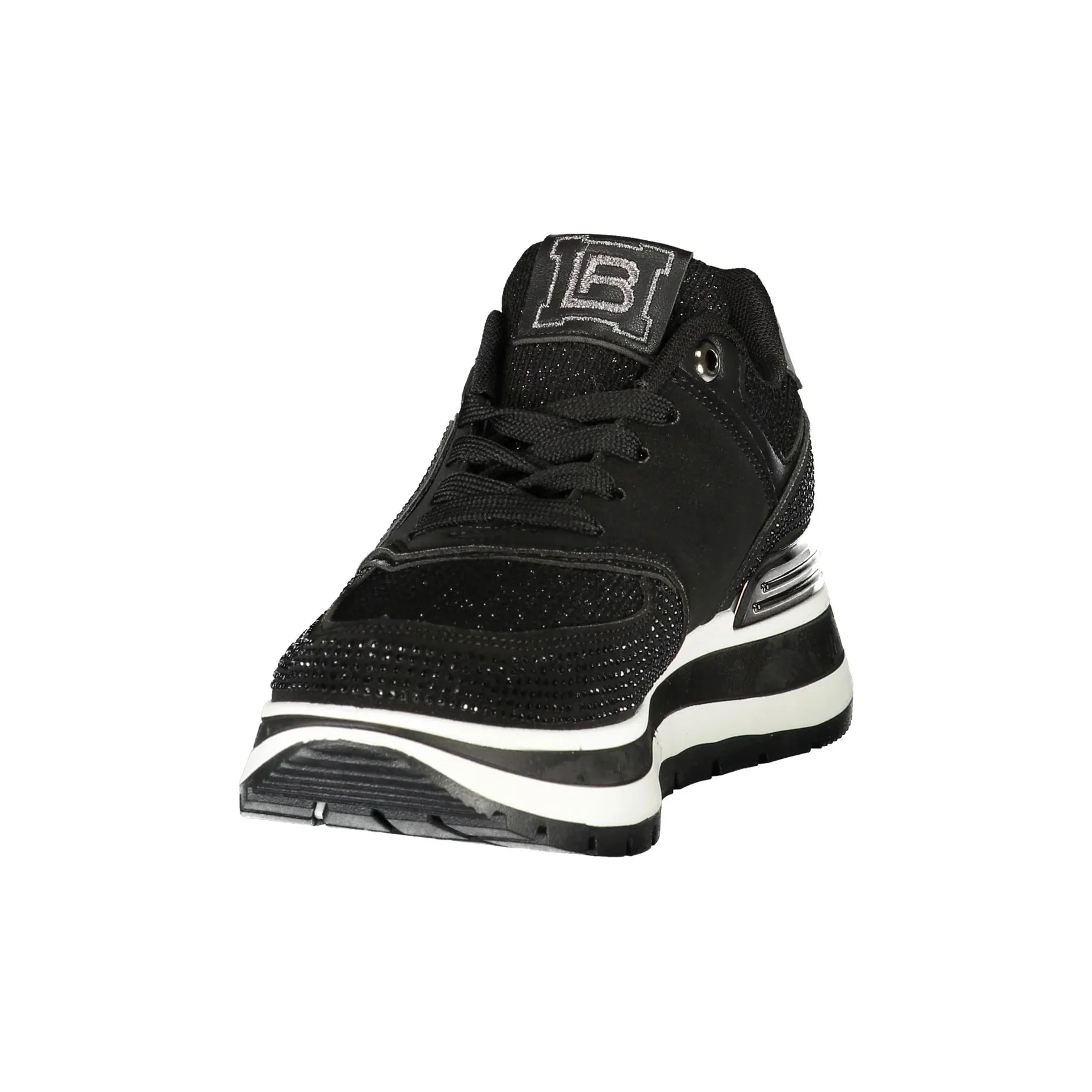 Laura Biagiotti Sneakers Donna Nere Strass - vista 3