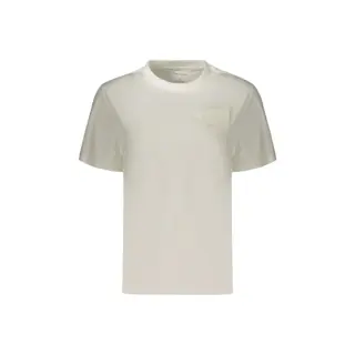 Calvin Klein T-Shirt Maniche Corte Donna Bianca con Ricamo