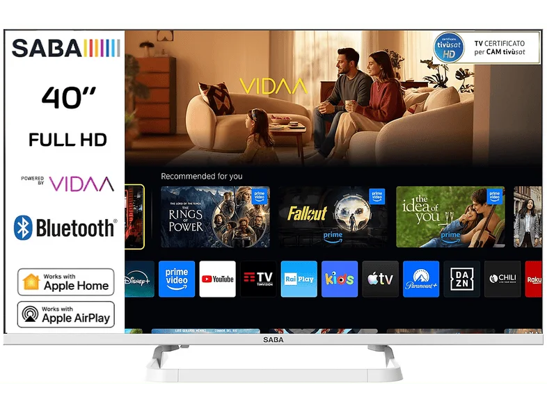 SABA SA40WFM10VDA TV LED Smart 40"