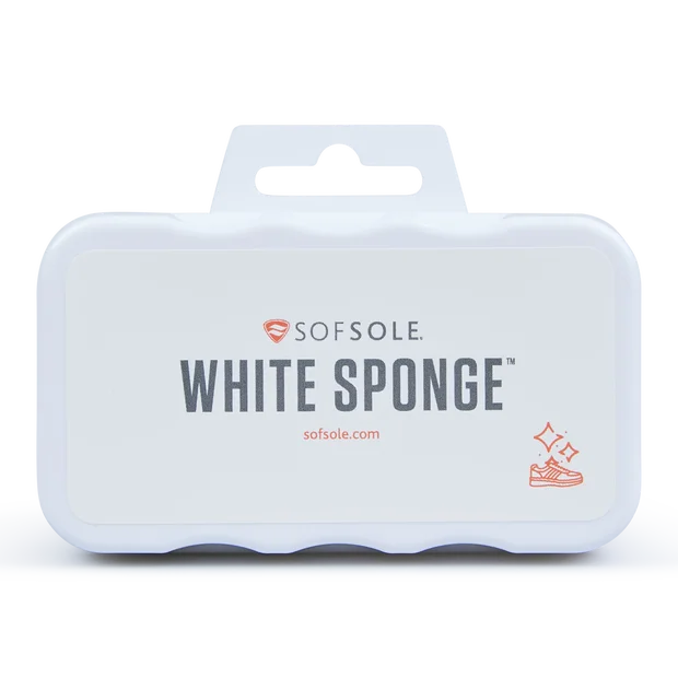 SofSole White Sponge Unisex - Cura delle Sneakers