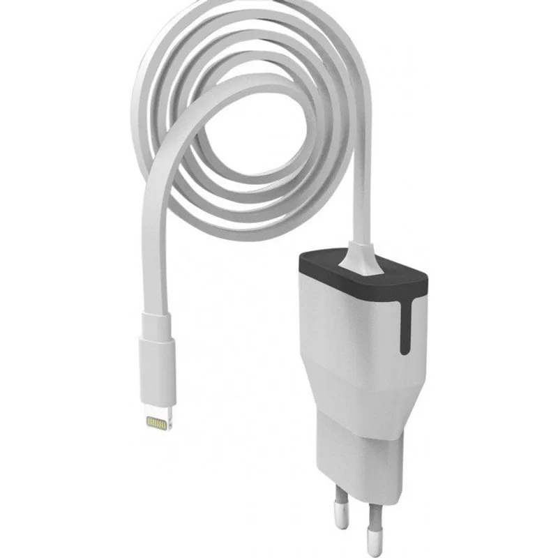 Caricatore da muro Muvit Apple Lightning MFI 2.4A