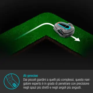 Robot Rasaerba Gardena SILENO Life 750 m²