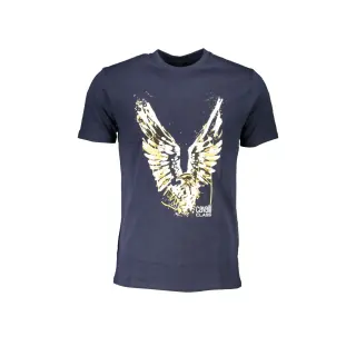 Cavalli Class T-Shirt Maniche Corte Uomo Stampa Logo