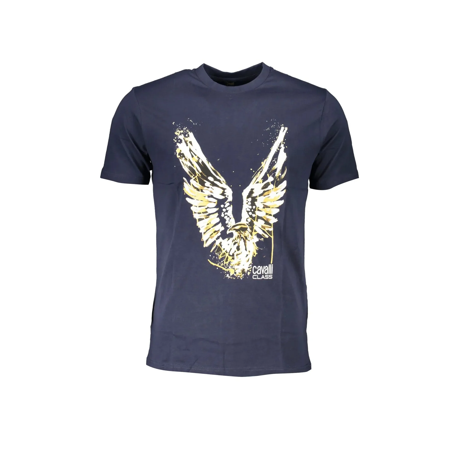 Cavalli Class T-Shirt Maniche Corte Uomo Stampa Logo