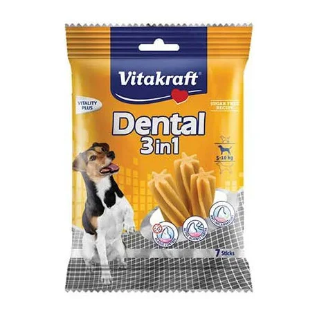 Stick Dentale 3 En1 Per Cani Di Piccola Taglia Vitakraft