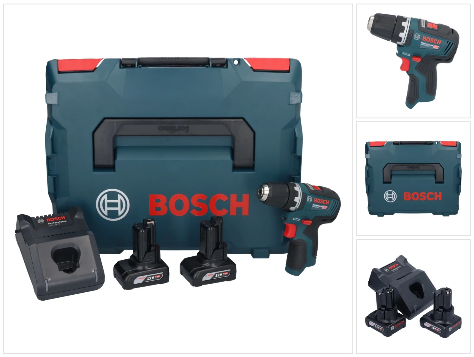 Bosch GSR 12V-35 Trapano Avvitatore A Batteria Professionale