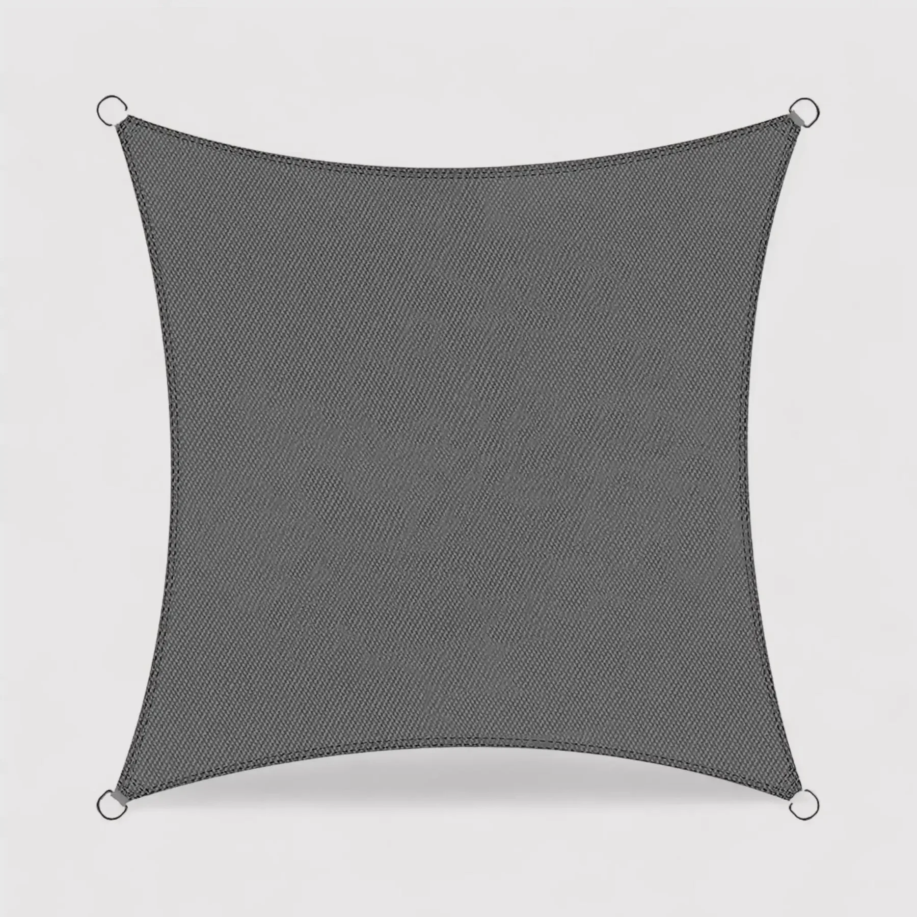 Cobea - Tenda da sole quadrata 3x3 mt grigia per giardino