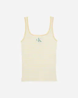 Calvin Klein Jeans Logo Stripe W - Canotta - Donna
