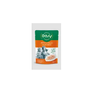 Oasy Gatto - More Love Petto Di Pollo 70 Gr