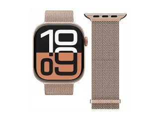 Cinturino Apple Milanese Loop 2 Rosa in Acciaio Inossidabile