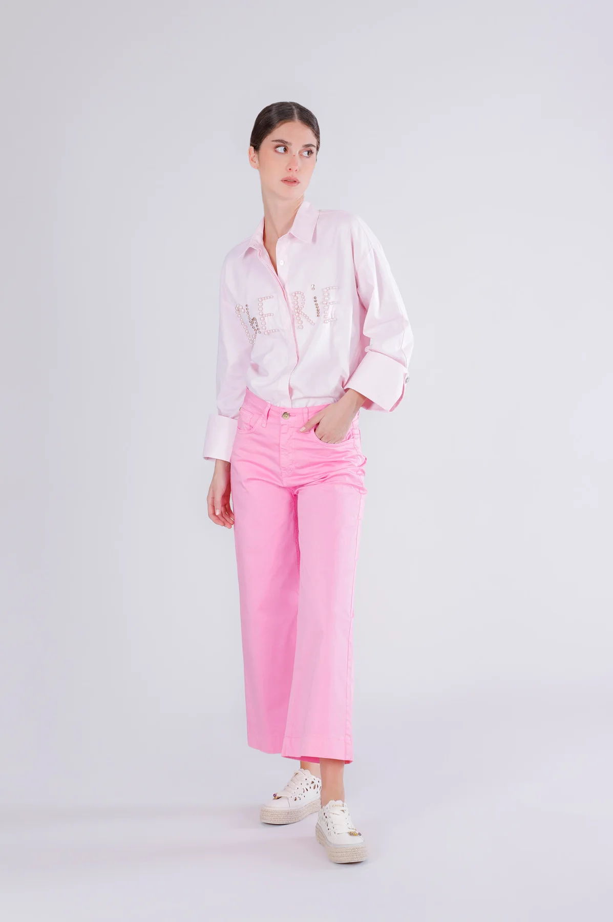 Pantaloni Culotte CafèNoir