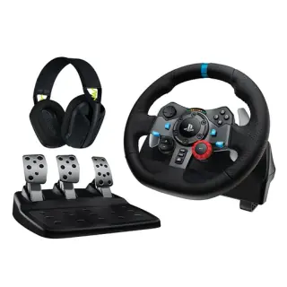 Logitech G G29 Driving Force - Kit Volante e Pedaliera