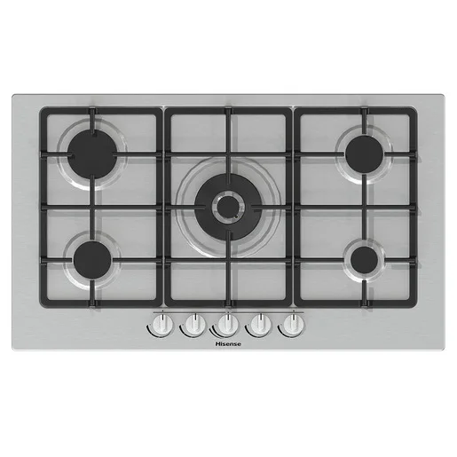 Hisense GM773XF Piano Cottura Inox da Incasso Gas