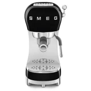Smeg Macchina da Caffè Espresso Manuale 50's Style – Nero Lucido
