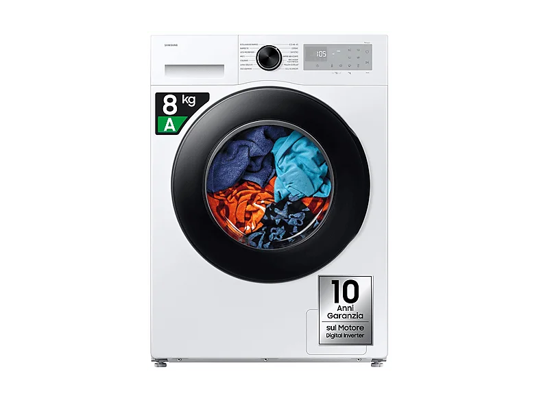 Samsung WW80FG5L32AHET Lavatrice Slim