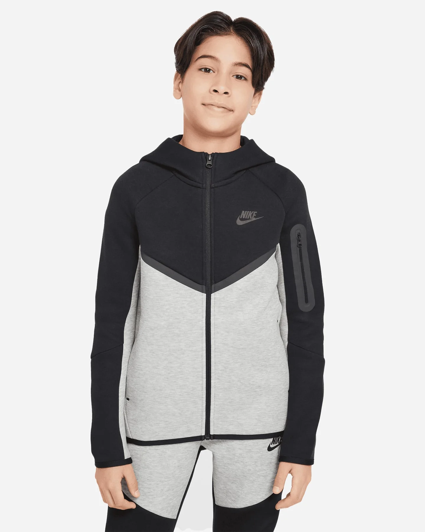 Felpa Nike Tech Fleece 2 Jr - vista 6