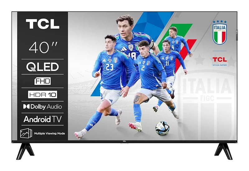 TCL Smart TV QLED 40" 40S59K Metallico