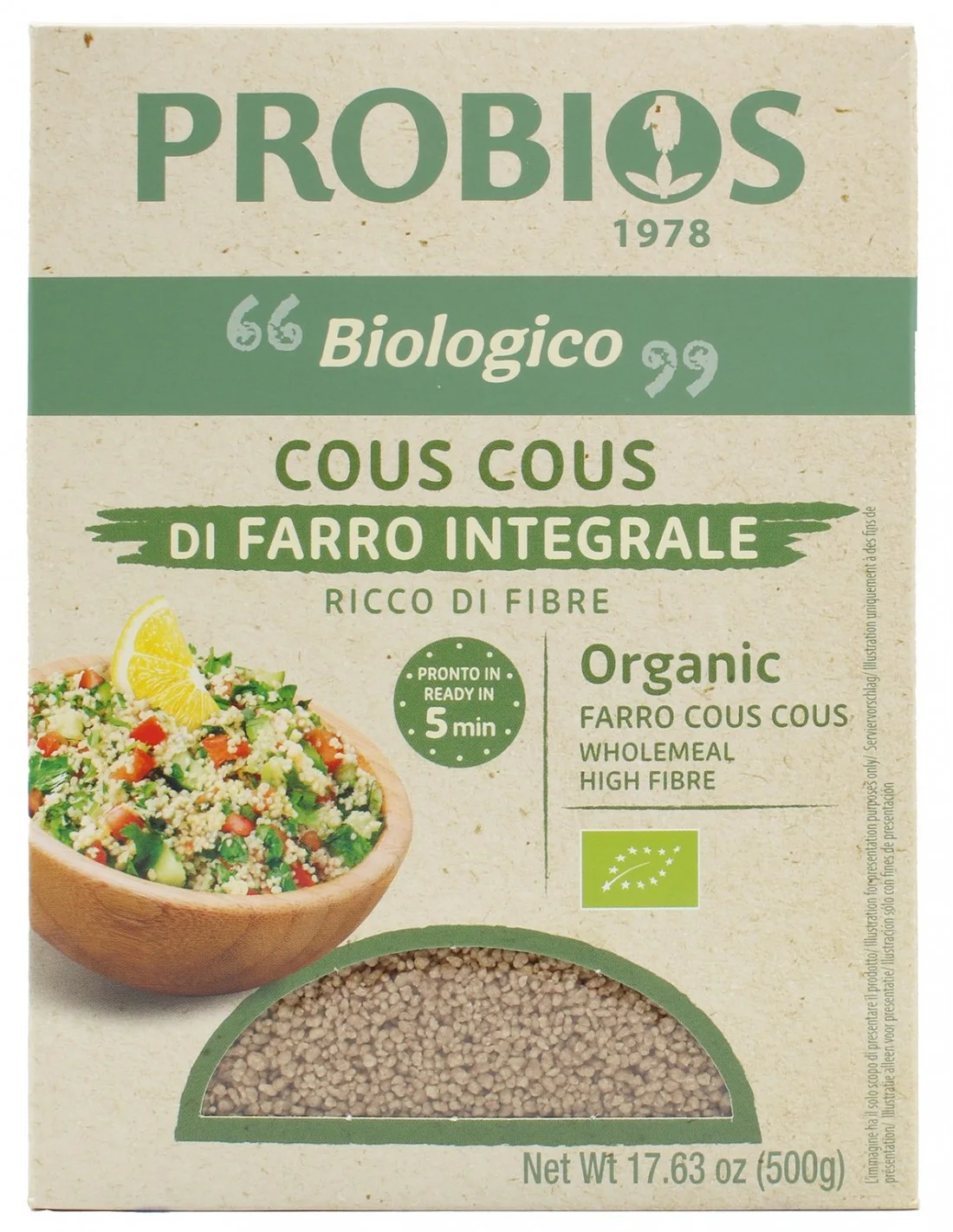 Cous di farro integrale