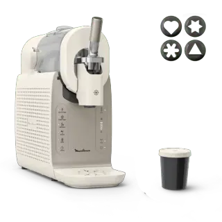 Moulinex Freezi Gelatiera e Macchina per Bevande Ghiacciate 16-in-1