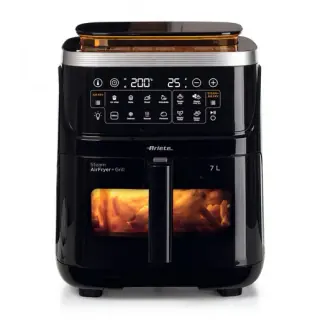 Ariete 4636 Friggitrice ad aria con funzione vapore e Grill