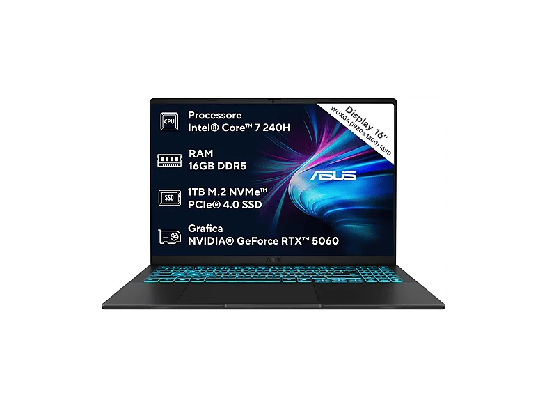 ASUS V16 V3607 Notebook Gaming
