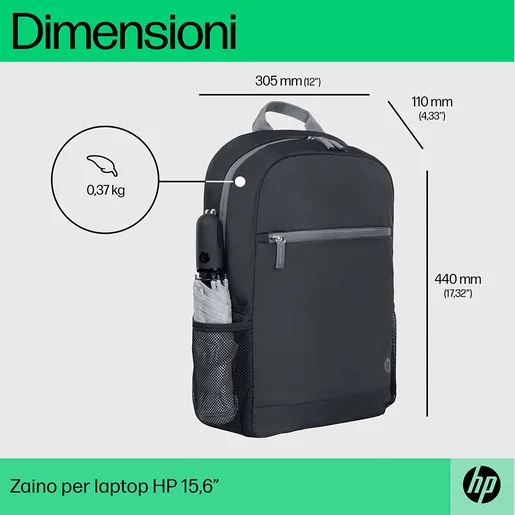 HP Zaino per notebook 15,6''
