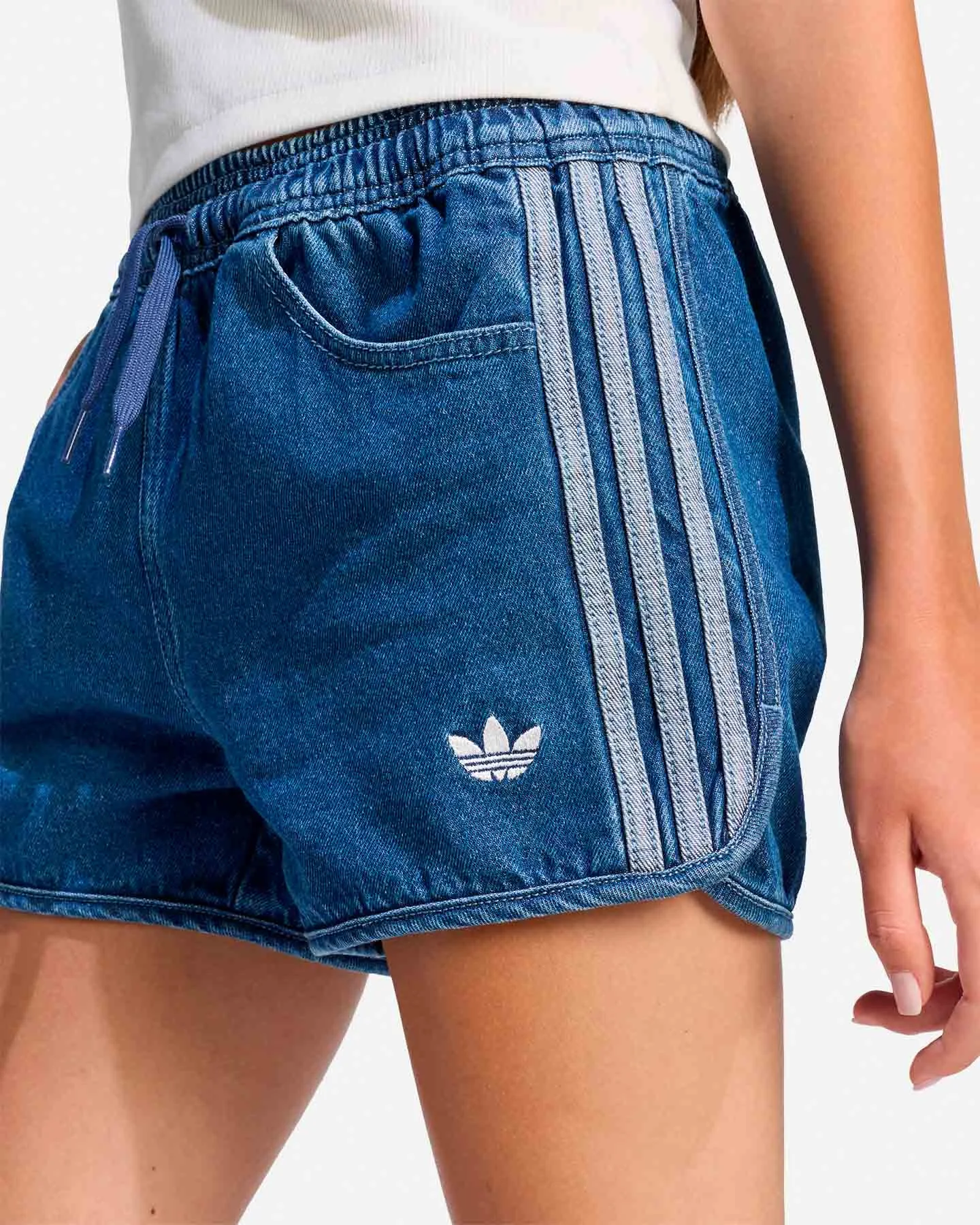 Adidas 3stripes Jr - Pantaloncini - vista 5