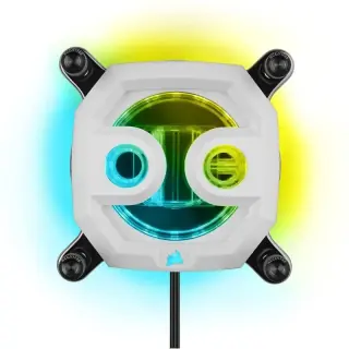Blocco di raffreddamento a liquido Corsair Hydro X Series XC7 RGB PRO bianco